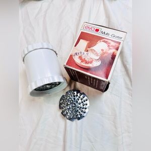 SOLD FWP Vintage table side twist mechanism parmesan cheese grater